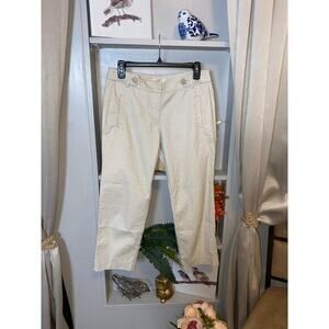 Ann Taylor LOFT Original size 2 GUC Tan Ankle Crop Ankle Pants GUC